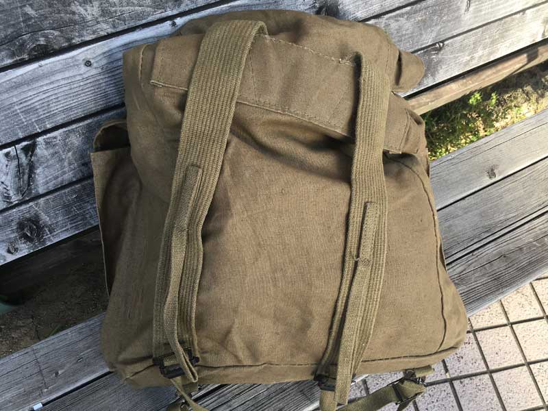 Vintage Deadstock Czech army BackpackAre[W `F[ȂǍdhȃp[c `FRR̃obNpbN