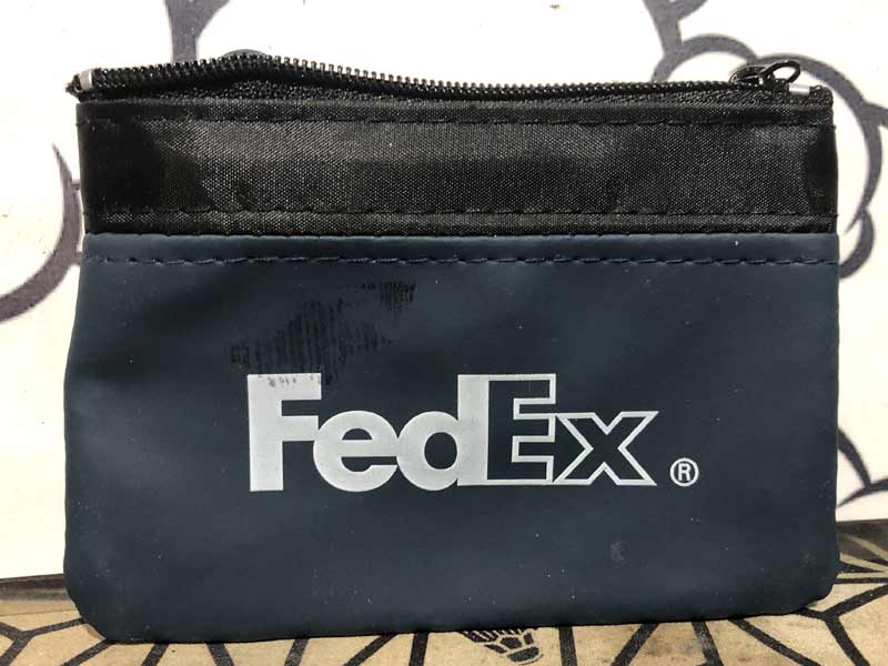 FedEx CLEAR BAG、COIN POUCH、フェデックス クリアトートバッグ、コインポーチ
