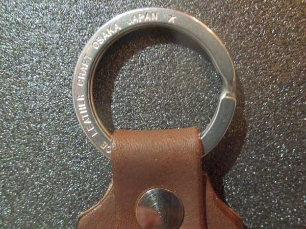 KC's Leather Craft ALED Light Key RingAU[Ȗ؃U[ LEDCg L[z_[ Brown