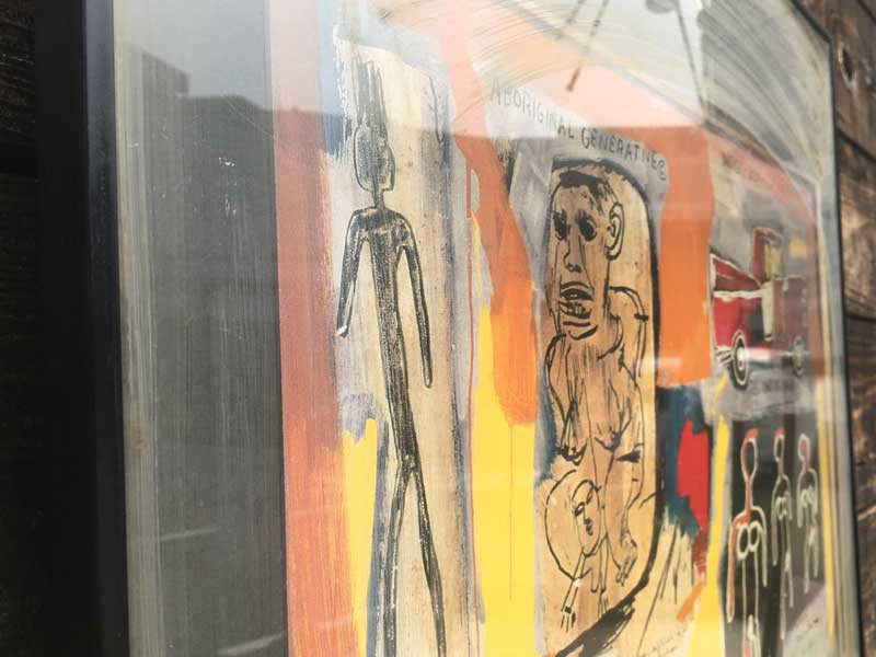 Basquiat Pop Art /oXLA |bvA[g |X^[ z}bg@X`[t[t