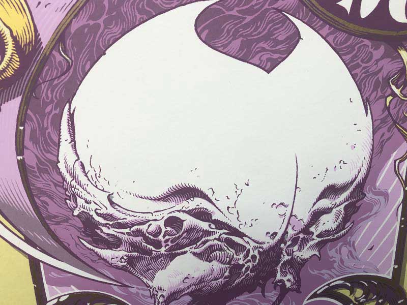 Vintage Screen-print /Aaron Horkey - Boris Roaring Silence Revue 07 ���M�T�C�� & �i���o�����O��