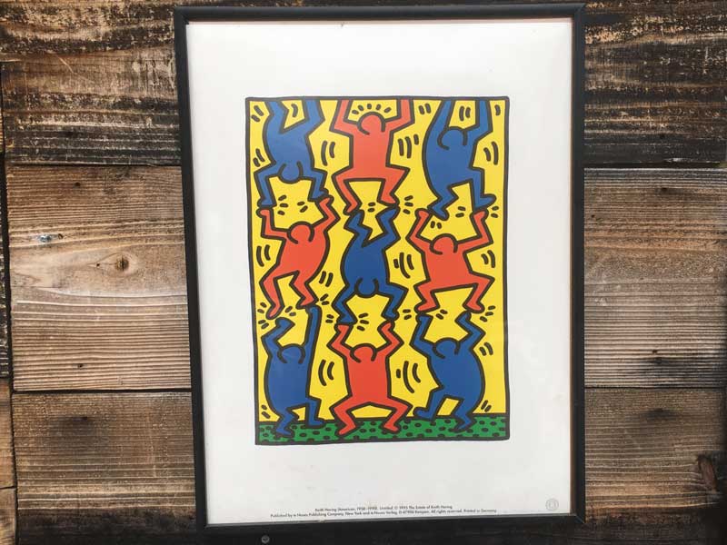 Vintage Keith Haring Pop Art/キースヘリング ポップアート ドイツ製 
