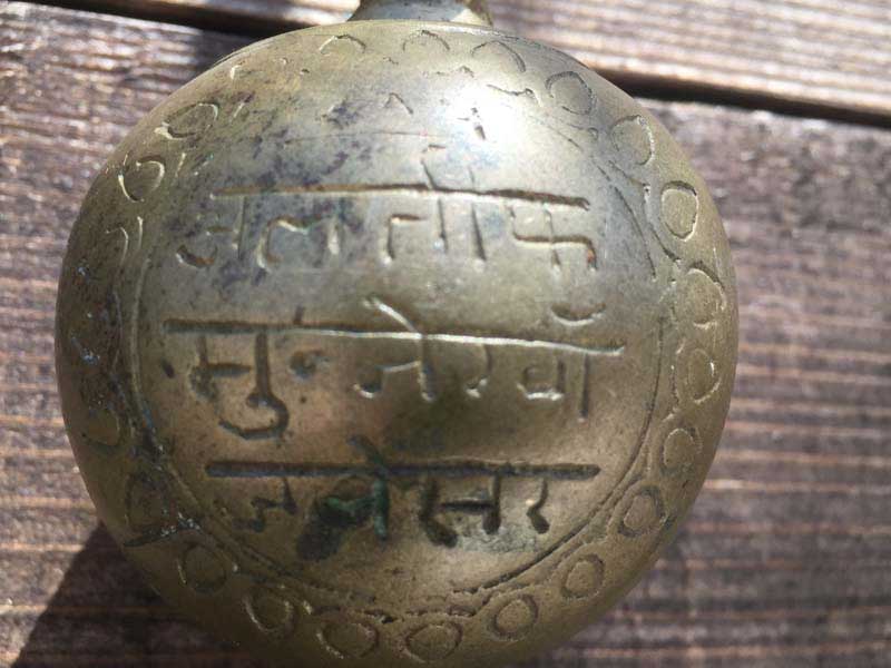 AntiqueAUsed Tibetan Cow BellA`xbg̃JExAhAx