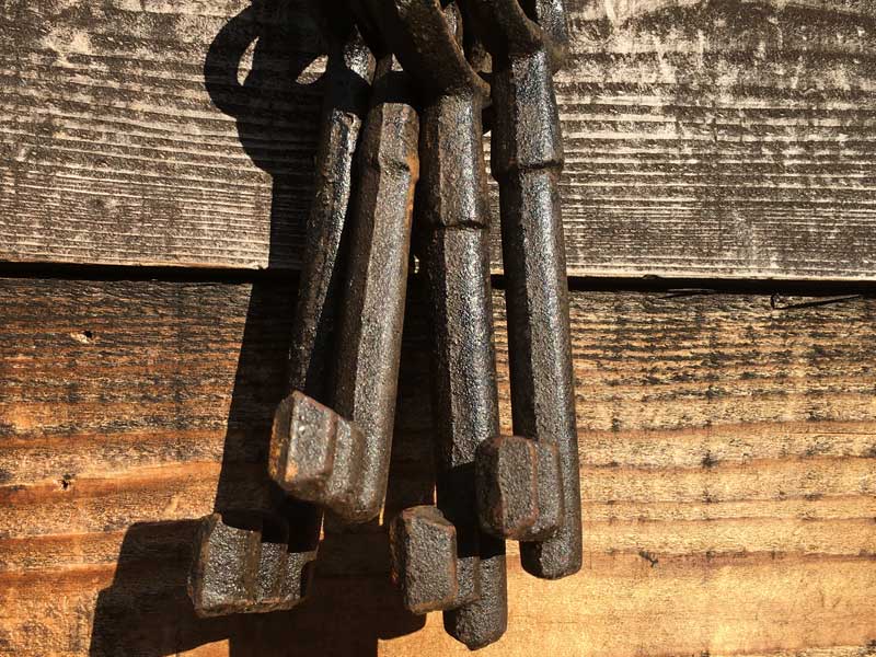 Antique Cast Iron Key Objet /アンティーク アイアン鋳物の鍵のオブジェ