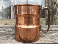 Antique ビアーマグ COPPER 純 #5000 銅製、マグカップ