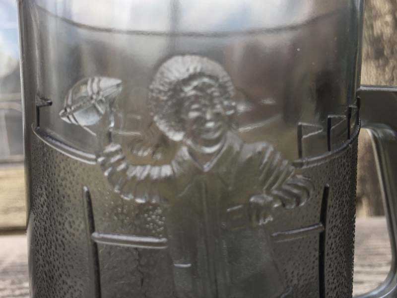 Vintage McDonald's Glass Mug CupA1977N }Nhih KX̃}OJbvAihAno[O[