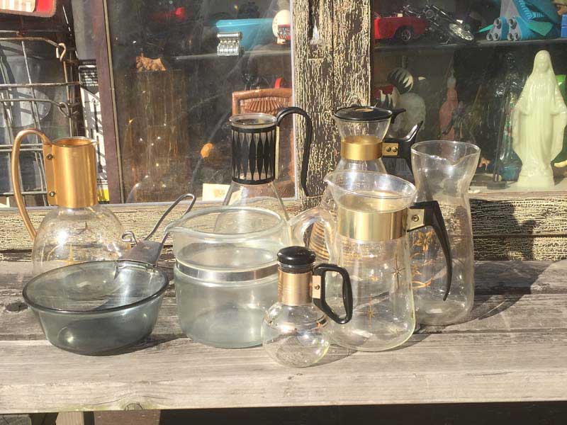 Vintage Kitchenware Old PYREX/Percolator オールドパイレックス