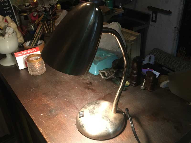 Vintage Used Table Light 񕔕̊px߂Rɏoe[uCg