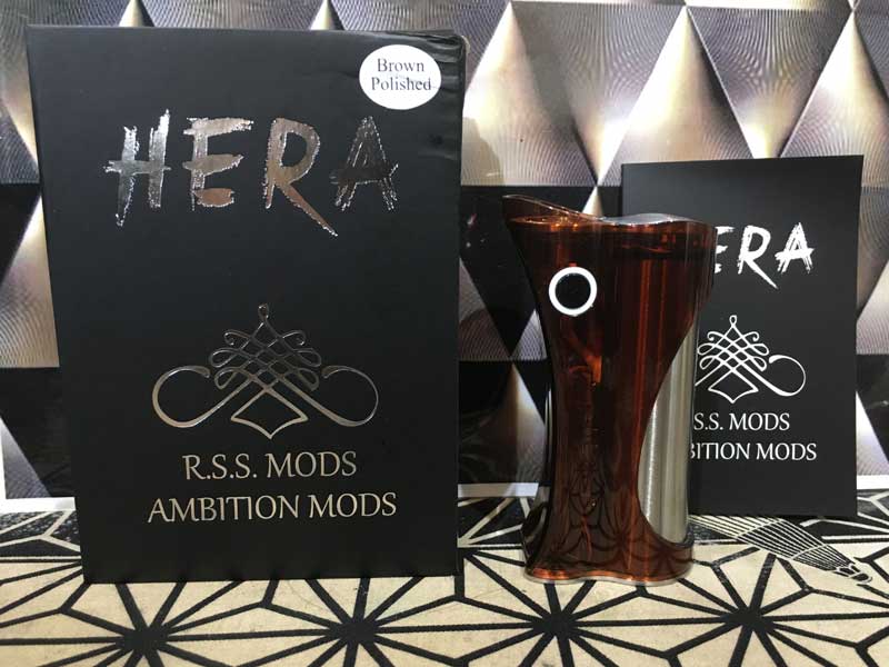 Ambition MODS HERA Box Mod DESIGN BY R.S.S. MODS アンビション