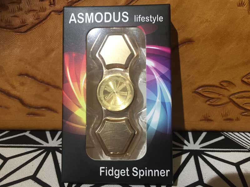ASMODUS Hand Spinner Fidget Toy AX_X nhXsi[ tBWFbggC 2H Brass ^J Type-A