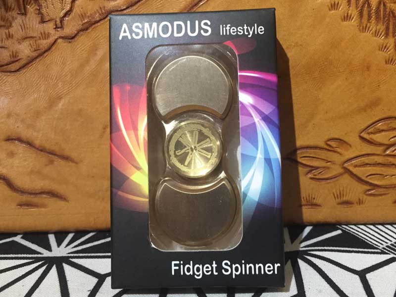 ASMODUS Hand Spinner Fidget Toy AX_X nhXsi[ tBWFbggC 2H Brass ^J Type-B