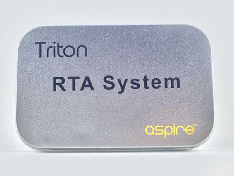dq^oRAxCvAVapeAAspire Triton RTA System