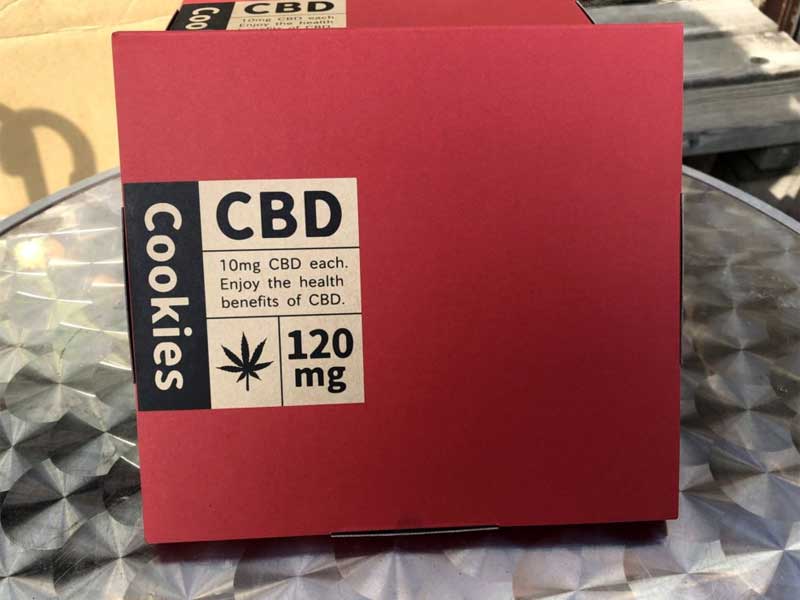 CBD COOKIES CBD 10mg x12 CBD 120 mg CBD NbL[ 12 Box