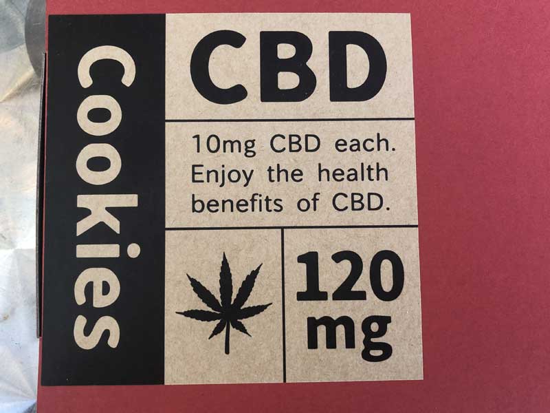 CBD COOKIES CBD 10mg x12 CBD 120 mg CBD NbL[ 12 Box