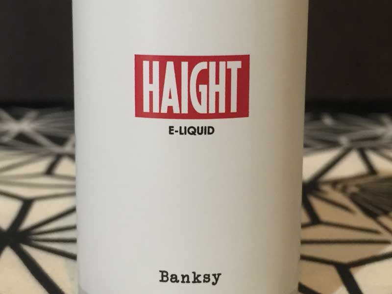 Made in Japan Vape E-Liquid HAIGHT wCg Banksy oNV[ Vanilla Cuctard ojJX^[h