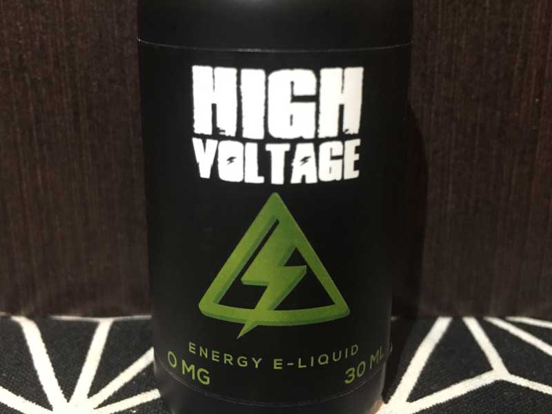 US Vape E-Liquid HighVoltage Green Energy エナジー成分が入ったハイボルテージ　モンスター味