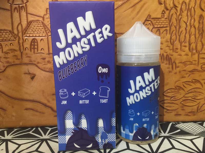 US Vape E-Liquid Jam Monster Blueberry 100ml WX^[@u[x[