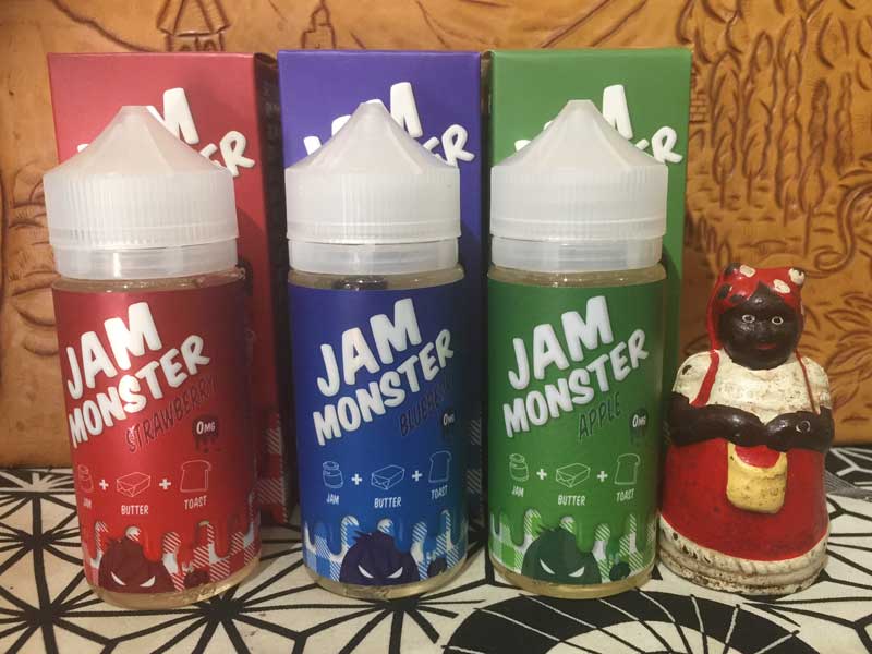 US Vape E-Liquid Jam Monster Blueberry 100ml WX^[@u[x[