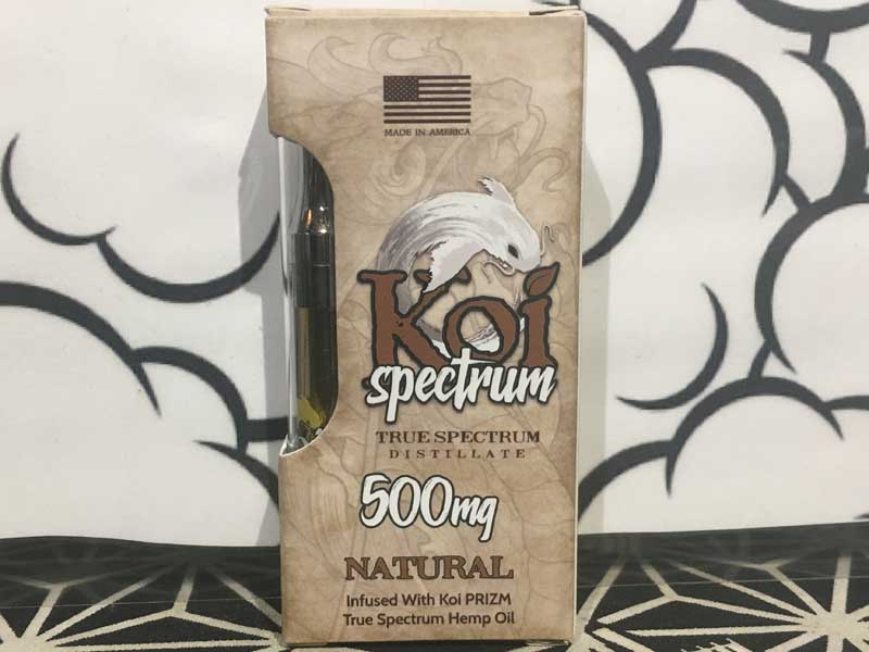 Koi Spectrum Cartridge 1ml CBD Oil 500mg RC tXyNg CBDIC 50% J[gbW 