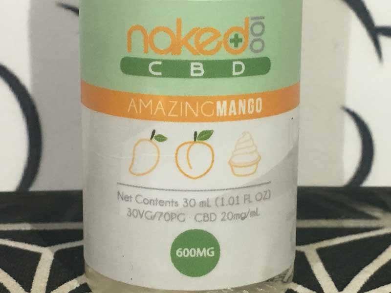 Naked 100 CBD/Amazing Mango 30ml/CBD 600mg s[`N[n}S[