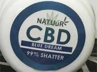 NATUuR CBD 99% Shatter 0.5g eyz bNX Vb^[ 0.5gBlue Dream u[h[