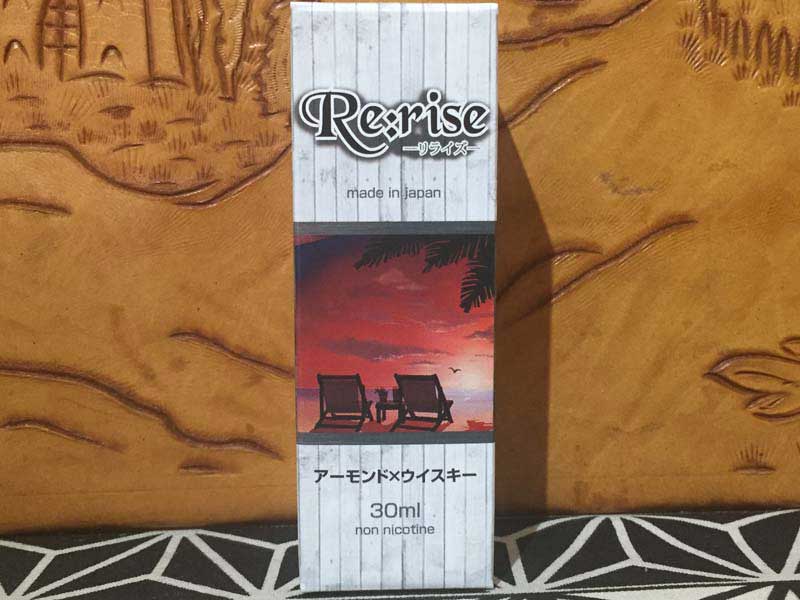 日本製 Vape Eジュース Re:rise リライズ アーモンド×ウィスキー30ml