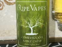 RIPE VAPES Honey Suckle Apple Crisp 30ml 青りんごｘハチミツｘクリスピーシリアル