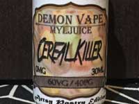 Demon Vape CEREAL KILLER 、デーモンベイプ シリアルキラー/フルーツシリアル＆タバコフレーバー(RY4)
