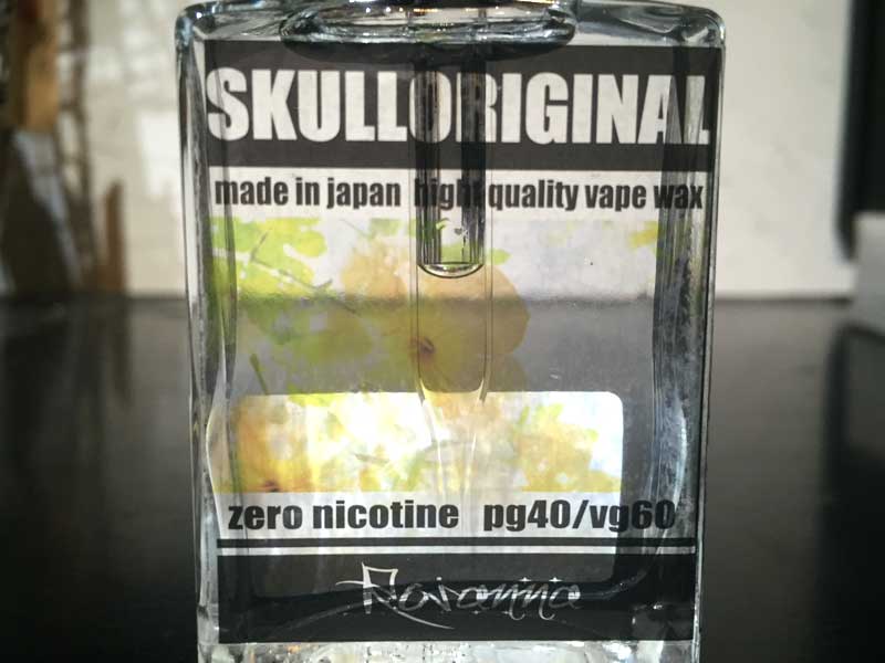 日本製 e-Liquid Skull Original Rosanna、スカルオリジナル、ジャスミンx柑橘系xメンソールフレーバー