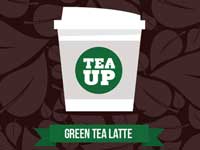 TEAUP VaporyJasmin Green Tea Latte eB[AbvxCp[ O[ eB[e