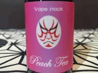 日本製e-リキッド Vape Hack ベイプハック Peach Tea 爽やかな桃の香りの贅沢ピーチティー フレーバー