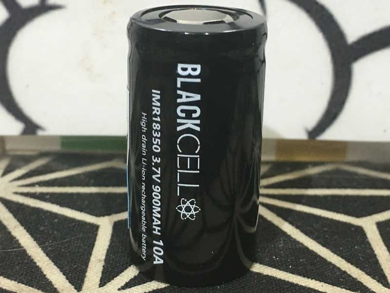 Blackcell IMR18350 tbggbv 900mAh