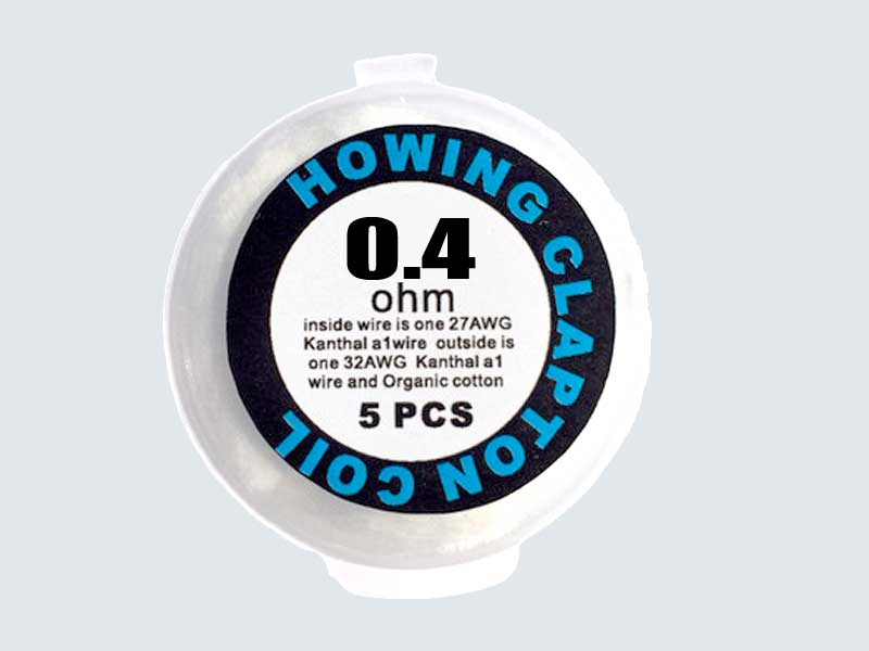 Howing Kanthal A1 Pre-build Clapton Coil 0.4�� �J���^�����C���[�v���r���h�N���v�g�� �R�C��  
