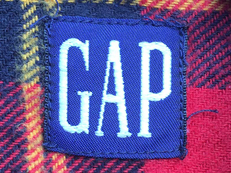Used Gap. Check Nel Shirts 、US古着 ギャップ チェック柄のネルシャツ