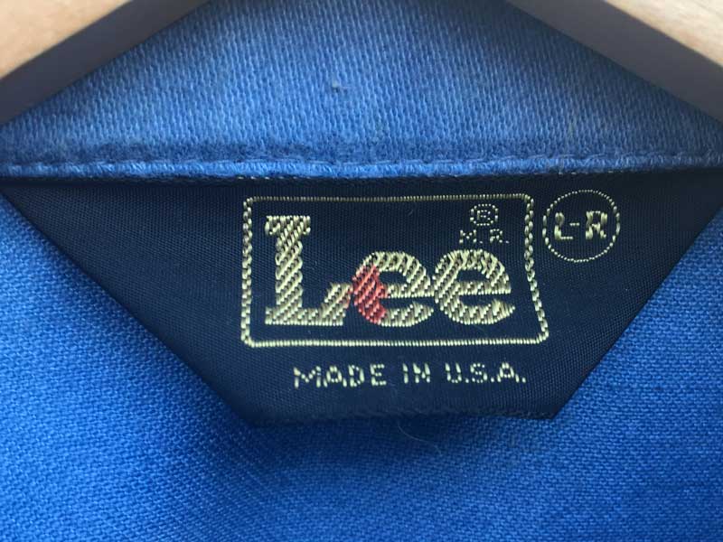 Vintage Used 1970's Lee Open Collar Shirts JKT 1970年代 リー オープンカラーのシャツジャケット/L