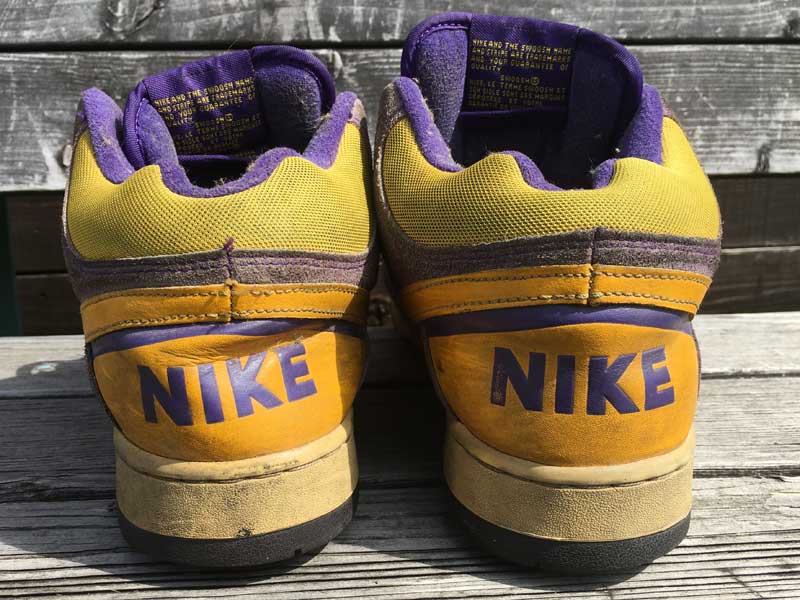 Used NIKE DELTA FORCE 3/4 LA限定 LAKERS color ナイキ デルタ 