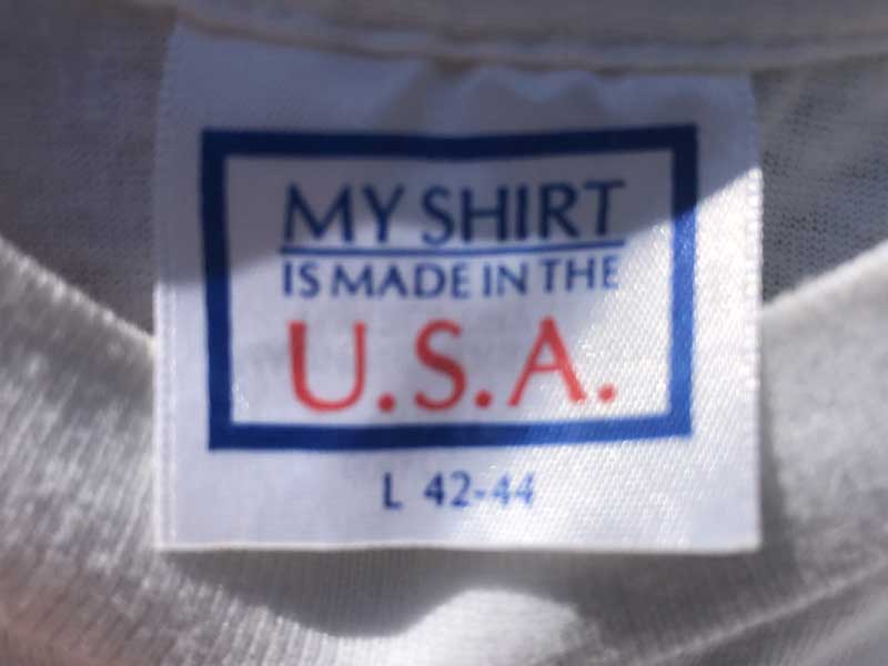 US Ò [N Used allureville hqo[̔TVc L@MYSHIRTS IS THE MADE IN USA