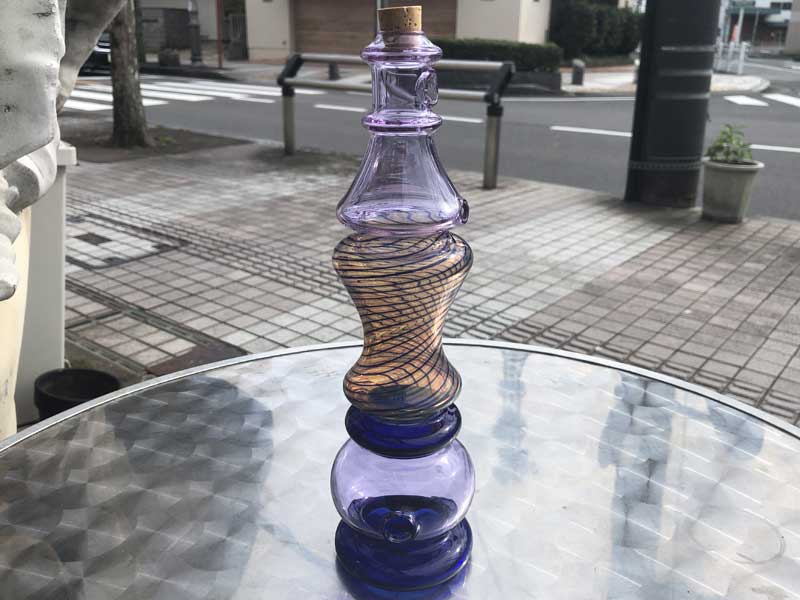 新品 Send Up Art Glass Incense Burner/アートガラスのインセンス 