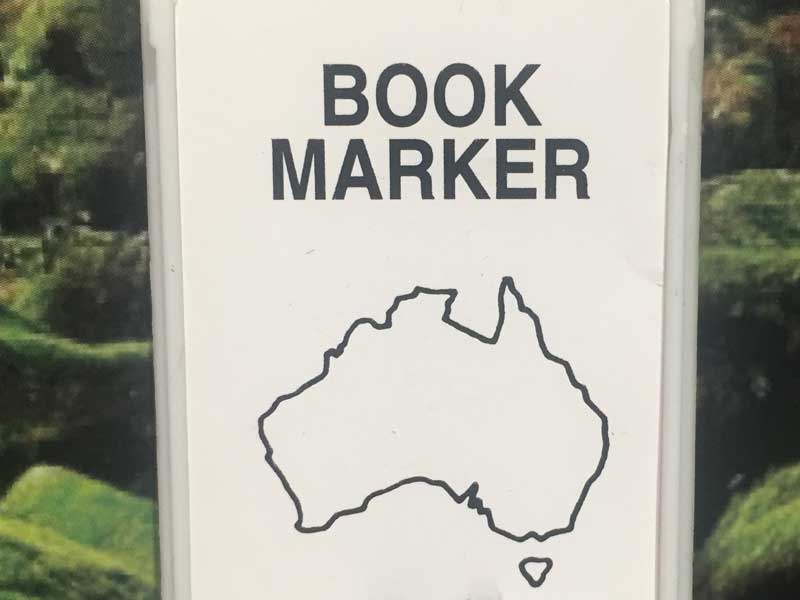 新品 AUSTRALIA オーストラリア産のオパールを使用した、ブックマーク、しおり