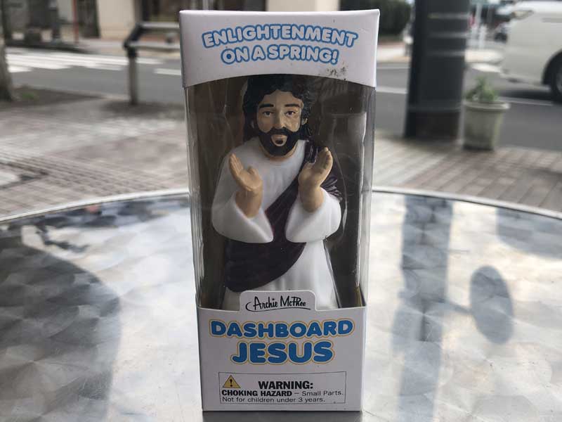 DASHBOARD JESUS、Bobbing Head、ダッシュボード ジーザス、神様キリストの首振り人形