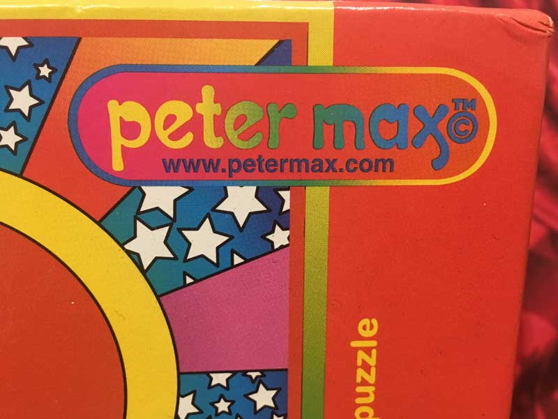 Vintage Deadstock Peter Max Puzzle、新品未開封 ピーターマックス 