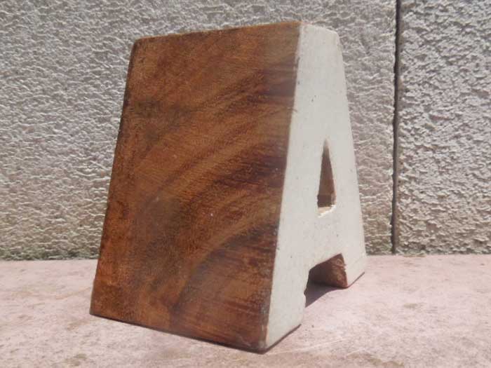 Vi Wood Letter Block AJVA̖؂gpؐ̃At@xbg ubN A
