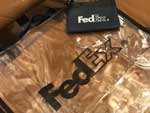 <STRONG>FedEx CLEAR BAG、COIN POUCH、フェデックス クリアトートバッグ、コインポーチ</STRONG>