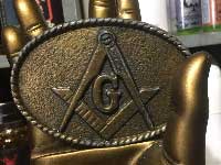 Vintage Freemason Buckle ビンテージ フリーメーソン バックル