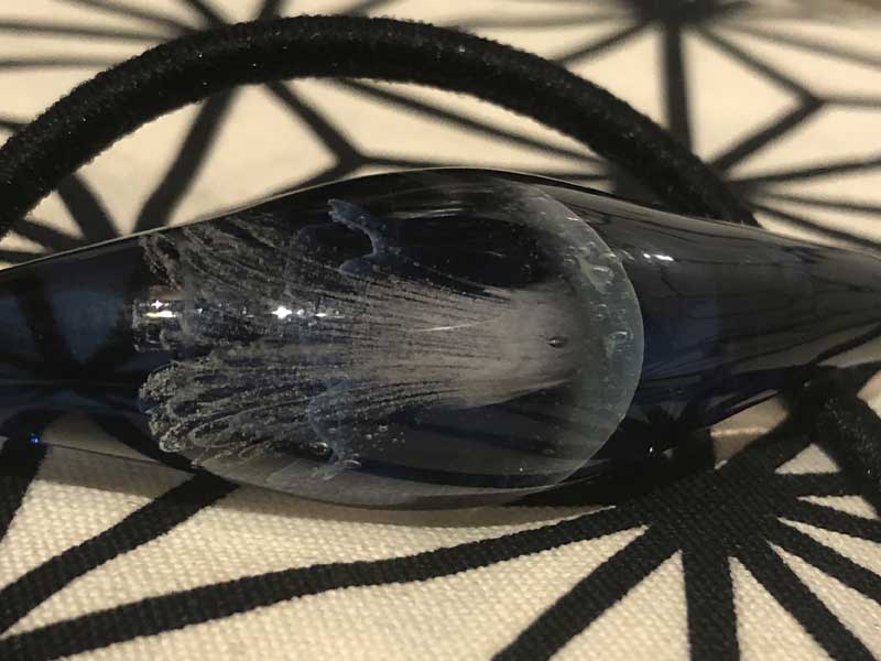 e }zI Jellyfish NQ wAS O-483 Pyrex Glass gpA[gKX̃ANZT[