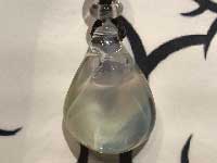 麻覇王 マホオ Recycle ネックレス N-1167 PYREXガラス&染め麻を使用したアートガラスのネックレス