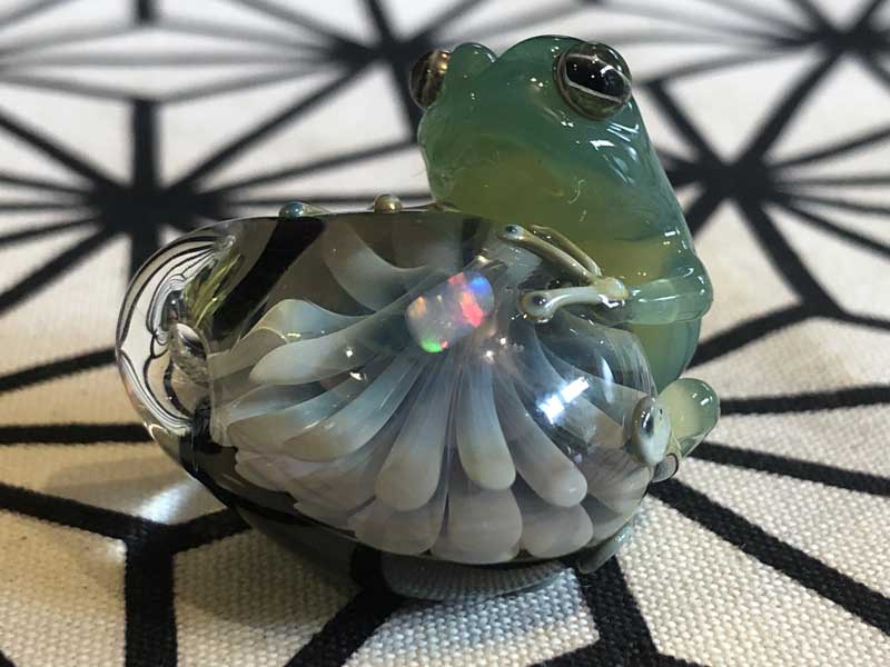 e }zI Frog ^ xIp[x t@i y_g N-2767Rt Pyrex Glass gplbNX