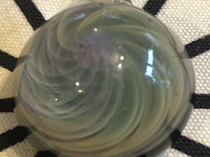 e }zI Spiral Q y_g N-2264 Rt Pyrex Glass gpA[gKX̃lbNX