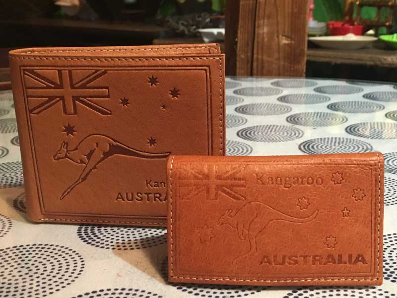 長財布 オーストラリア製 カンガルー皮製品 - ファッション小物