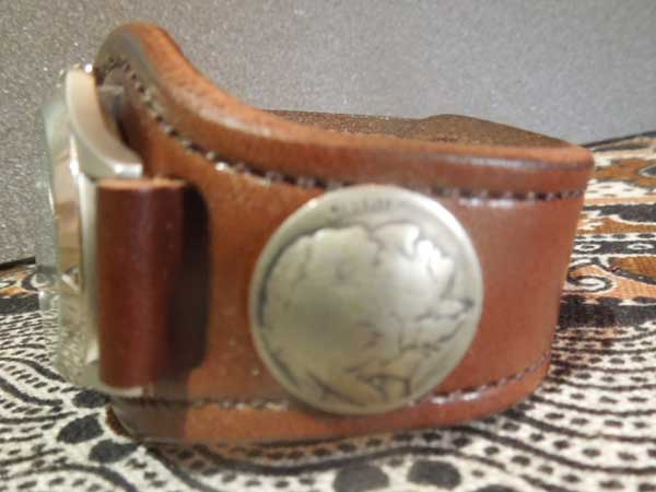 KC's Leather Craft Hand Made in Japan 3R` U[uX EIb` v Brown